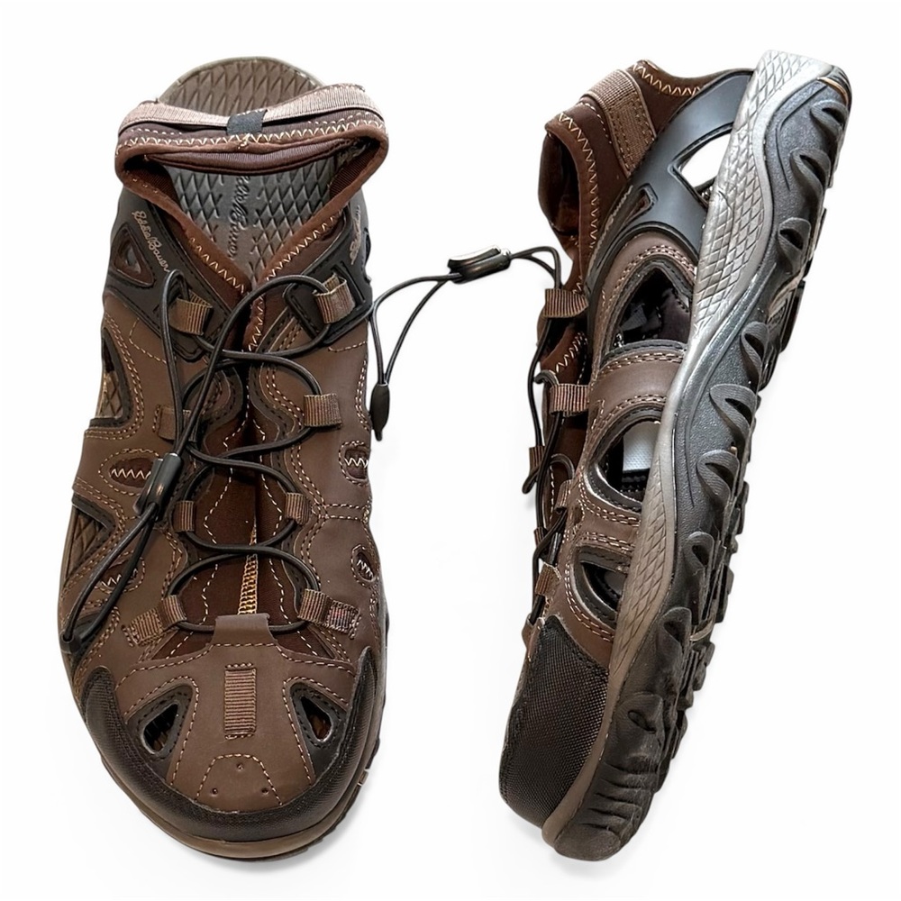 NWOB Eddie Bauer Rainier Sandal in Brown - Men's Size 10